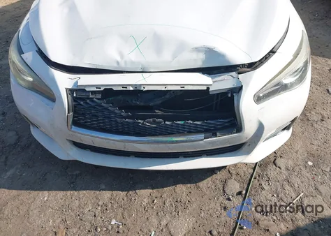 2015 Infiniti Q50 Premium from USA, damaged, VIN JN1BV7AP5FM333958